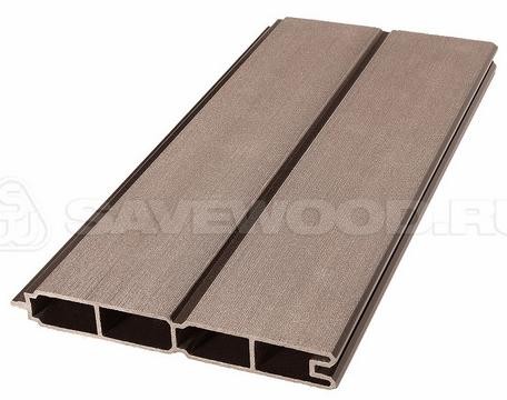 Заборный профиль из ДПК Savewood SW Agger матовый терракот купить в Красноярске