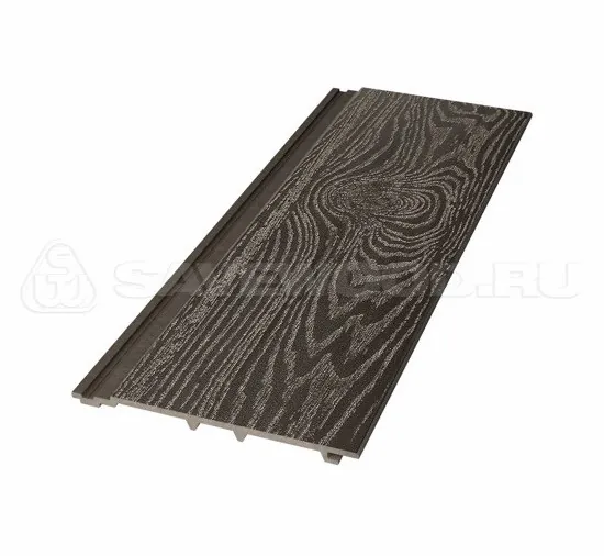 Сайдинг из дпк savewood sw-cedrus тангенциальный распил темно-коричневый купить в Красноярске