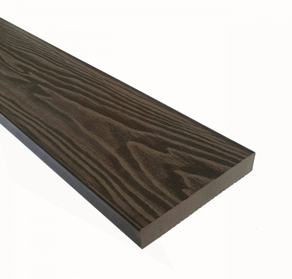 Террасная доска из ДПК Terrapol Смарт 3D Полнотелая без паза Тик Киото купить в Красноярске