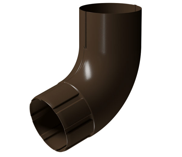 Колено 72° D90 Döcke STAL PREMIUM Каштан, (RAL 8017) купить в Красноярске