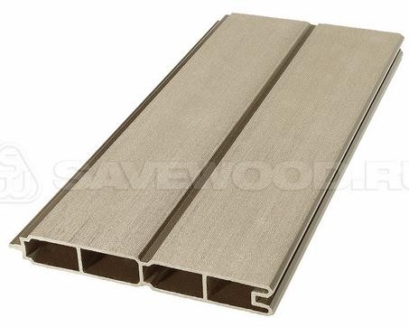 Заборный профиль из ДПК Savewood SW Agger матовый тик купить в Красноярске