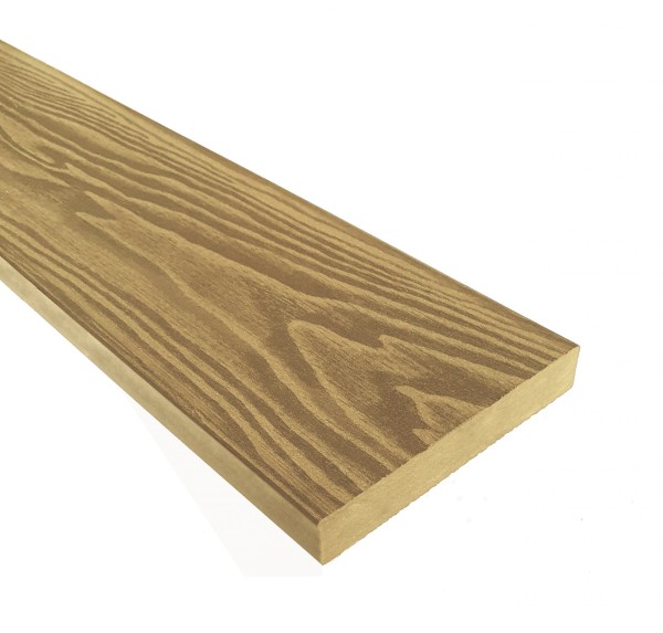 Террасная доска из ДПК Terrapol Смарт 3D Полнотелая без паза Дуб Севилья купить в Красноярске