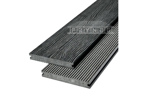 Террасная доска из ДПК Faynag Premium Massive 3D — Кварц купить в Красноярске