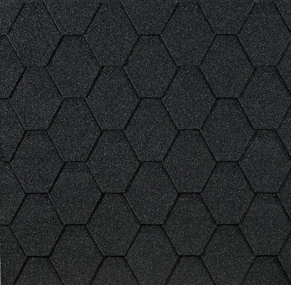 Гибкая черепица EURASIA Docke, Коллекция ШЕСТИГРАННИК Серый купить в Красноярске