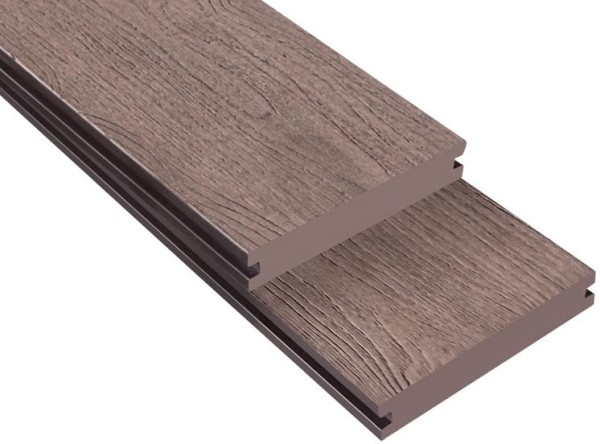 Террасная доска ДПК Outdoor 3D полнотелая NEVADA/CALIFORNIA BROWN коричневая микс купить в Красноярске