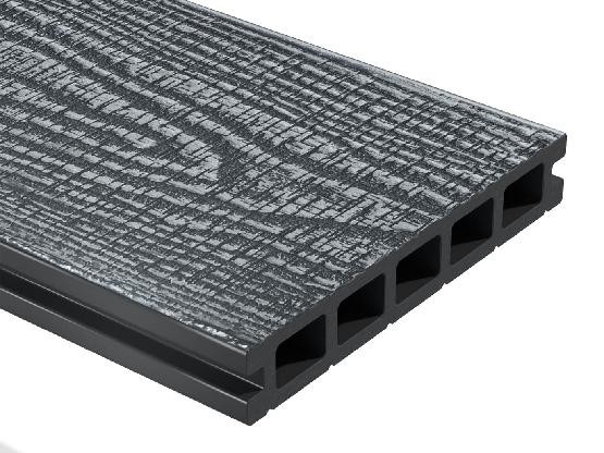Террасная доска из ДПК WOODVEX Expert Antique Stone Gray купить в Красноярске