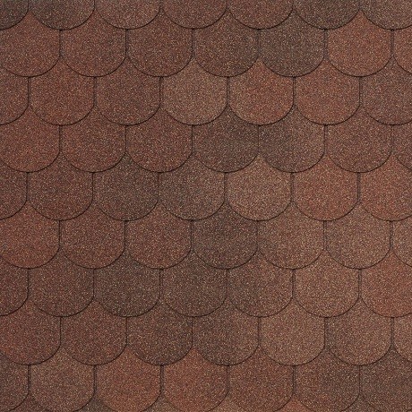 Гибкая черепица Tegola ASSISI terracotta 420 купить в Красноярске