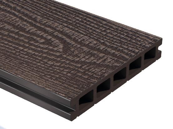 Террасная доска из ДПК WOODVEX Expert Antique Wenge купить в Красноярске