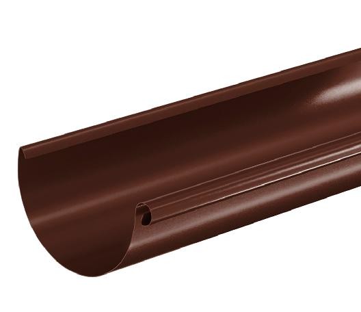 Водосток Aquasistem, система 125x90 - Водосточный желоб 3.00м RAL 8017 Коричневый купить в Красноярске