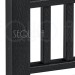 Комплект крышка/юбка для столба SEQUOIA BLACK купить в Красноярске