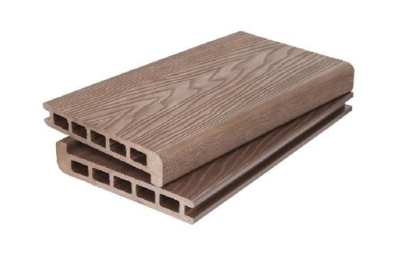 Ступень 3D GardenParkett фактура дерева Светло-коричневый купить в Красноярске