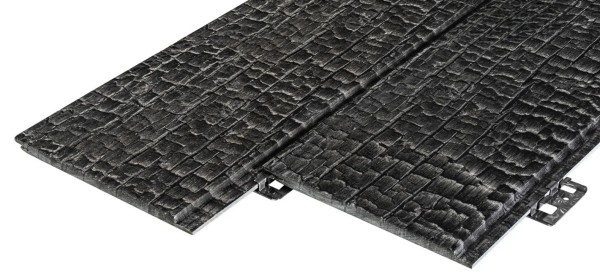 Фиброцементные панели FCSPRO Decor Wood Click Угольное купить в Красноярске