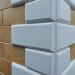 Угол Наружный к Фасадным Термопанелям Доломит Дагестанский Камень 400 мм Белый купить в Красноярске