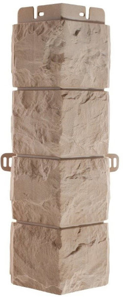 Фасадная панель Наружный угол фагот (талдомский), 0,45 х 0,13м (н) купить в Красноярске