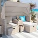 Комплект мебели AFINA плетеной из иск. ротанга AFM-330 Beige купить в Красноярске