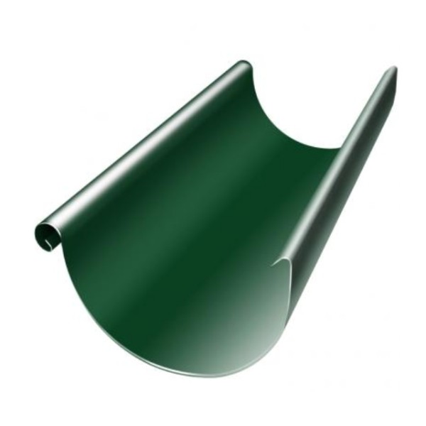 Водосток Grand Line 125x90 – Желоб 3м RAL 6005 купить в Красноярске