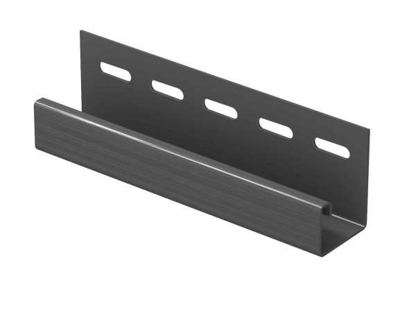 J-планка Ю-пласт Классика графитовая купить в Красноярске