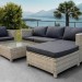 Комплект мебели AFINA плетеной из иск. ротанга YR821G Grey/Grey купить в Красноярске