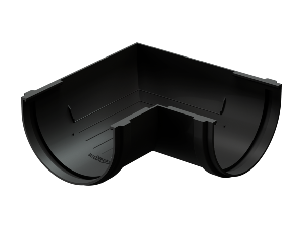 Угол желоба универсал 90˚ Docke Premium ПВХ - Карбон купить в Красноярске