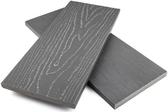 Заборная доска ДПК полнотелая NanoWood Серый купить в Красноярске