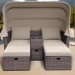 Комплект мебели AFINA плетеной из иск. ротанга AFM-330B Brown купить в Красноярске