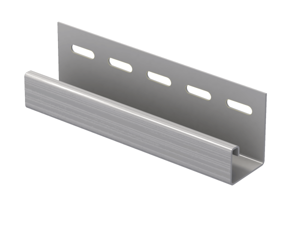 J-планка Ю-пласт Классика серая купить в Красноярске