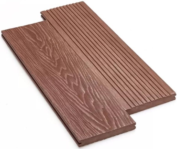 Террасная доска ДПК Deckart Monolit 3D Тик купить в Красноярске