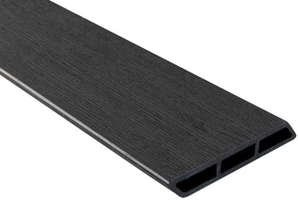 Доска Ромбус 3D ДПК Outdoor STORM BLACK черная купить в Красноярске