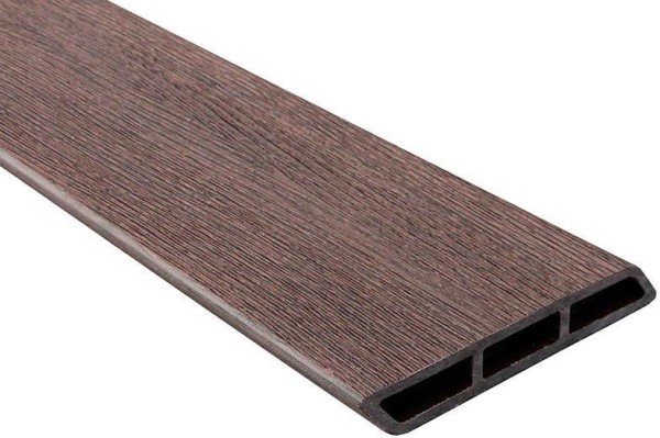 Доска Ромбус 3D ДПК Outdoor STORM BROWN коричневая микс купить в Красноярске