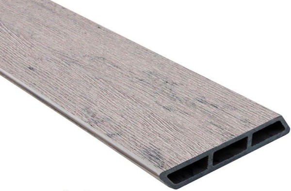 Доска Ромбус 3D ДПК Outdoor STORM GREY серая микс купить в Красноярске