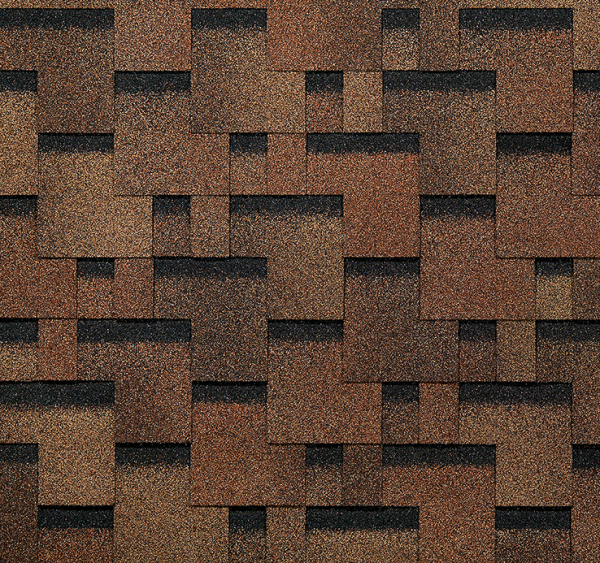 Гибкая черепица EURASIA Docke, Коллекция Лабиринт Светло-коричневый купить в Красноярске