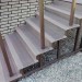 Ступень ДПК Outdoor Havana/Вельвет полнотелая серая  микс купить в Красноярске