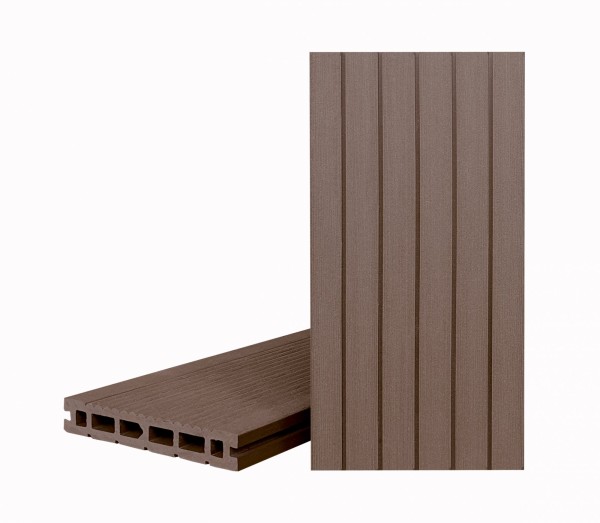 Террасная доска Классик Тик Киото (пустотелая с пазом) купить в Красноярске