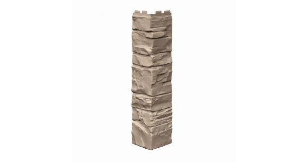 Угол наружный VOX Solid Stone Lazio камень светлая глина купить в Красноярске