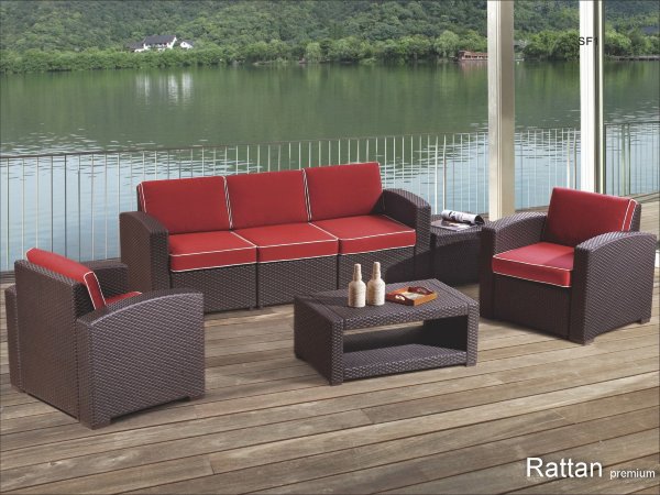 Уличные диваны и кресла коллекции Rattan Premium 5  купить в Красноярске