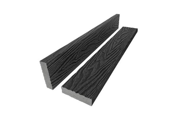 Брус лавочный 3D-тиснение 20х80 Графит купить в Красноярске