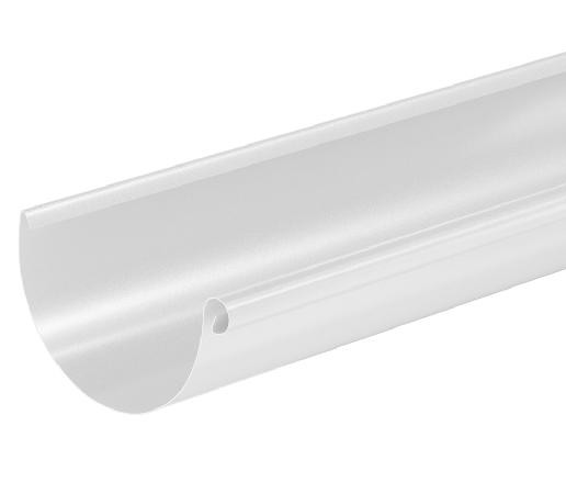 Водосток Aquasistem, система 125x90 - Водосточный желоб 3.00м RAL 9003 Белый купить в Красноярске