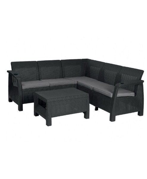Угловой диван  Yalta Corner Set (столик в комплект не входит) купить в Красноярске