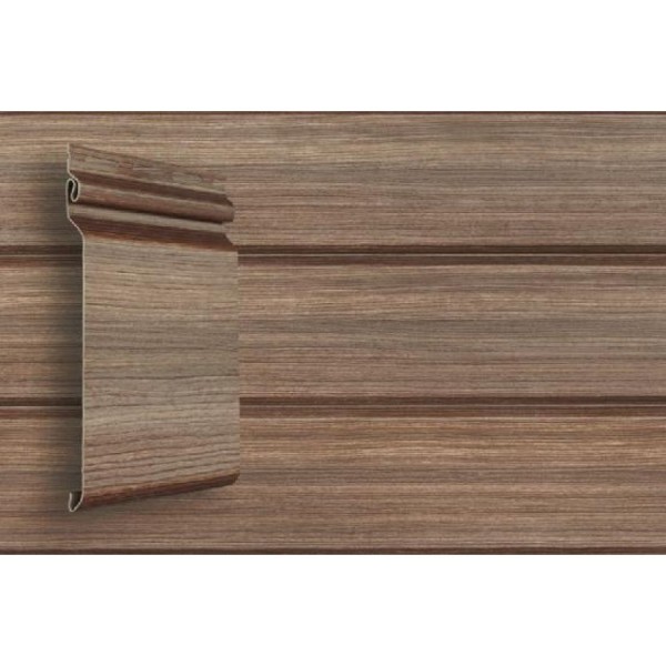 Виниловый сайдинг Grand Line Natural-Брус Tundra - Кедр купить в Красноярске