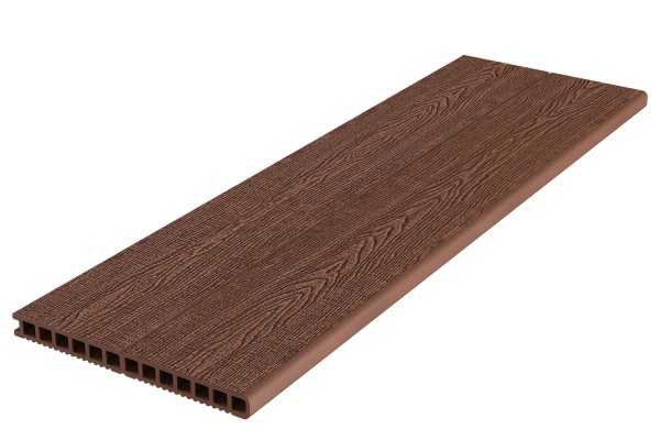 Ступень ДПК Deckron Woodlike 317x28x4000 мм, коричневый купить в Красноярске