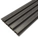 Фасадная доска из ДПК Faynag Wood Рейка Мокрый Асфальт купить в Красноярске