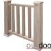 Ограждение из ДПК Outdoor Классик 3D STORM серый микс купить в Красноярске