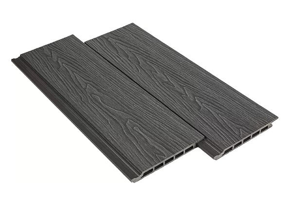 Фасадная панель из ДПК Deckart Vista 3D с текстурой дерева Серый купить в Красноярске