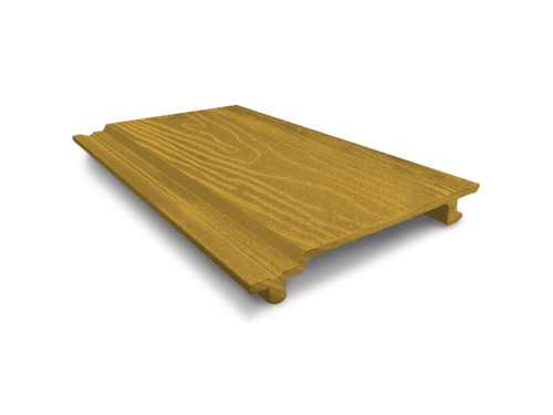 Фасадная панель  из ДПК ECODECKING Желтый купить в Красноярске