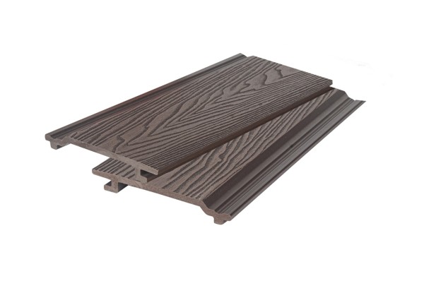 Фасадная доска 3D WOOD BRUSHING, тёмно-коричневый купить в Красноярске