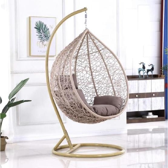 Кресло Подвесное из искусственного ротанга AFM-169A-XLB Beige купить в Красноярске
