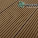 Террасная доска из ДПК  WOODVEX Select Темно-коричневый купить в Красноярске