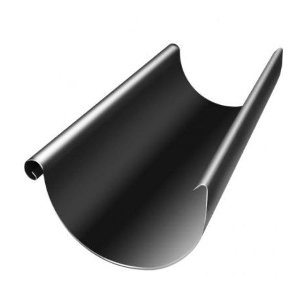 Водосток Grand Line 125x90 – Желоб 3м RAL 9005 купить в Красноярске