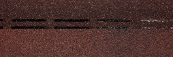 Коньково-карнизная черепица Docke Standard, красный купить в Красноярске