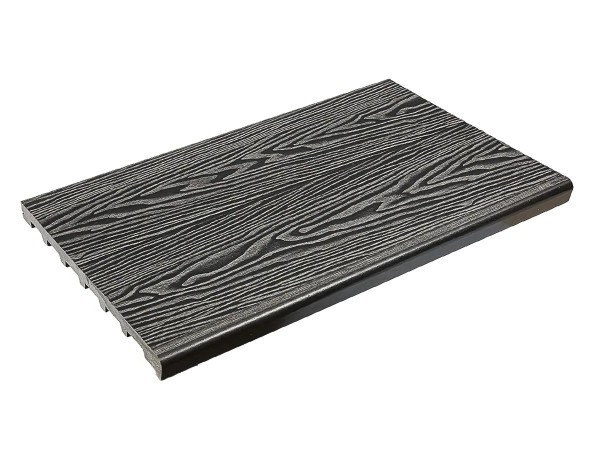 Ступень полнотелая из ДПК Deckart Step 3D Графит купить в Красноярске